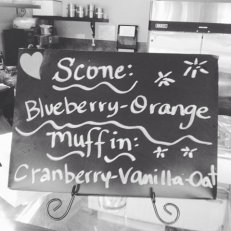 Blueberry Orange Scone & Cranberry Vanilla Oat Muffin
