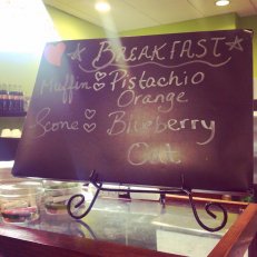 Pistachio Orange Muffin & Blueberry Oat