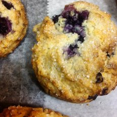Blueberry Vanilla Scones & Raspberry Lavender Muffins Plus Schmuffins & Cinnamon Rolls